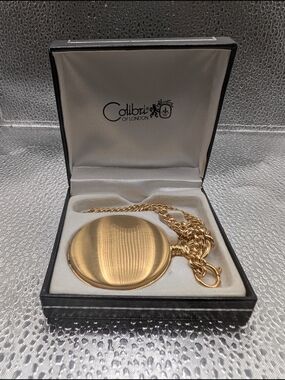 Colibri Gold Pocket Watch Necklace - Gold